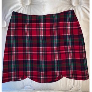 Vineyard Vines plaid mini skirt